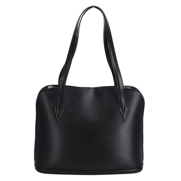 Louis Vuitton Lussac Epi Handbag Noir Black - Picture 1 of 7
